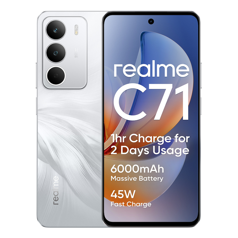 REALME C71 - Smartphone White Swan 256GB 8GB