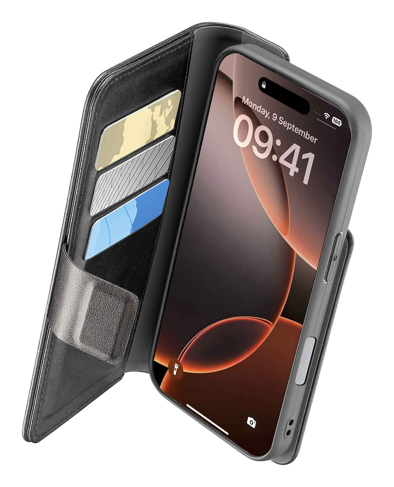 CELLULAR LINE BOOKAG2IPH16PROK - iPhone 16 Pro Book Agenda Hülle