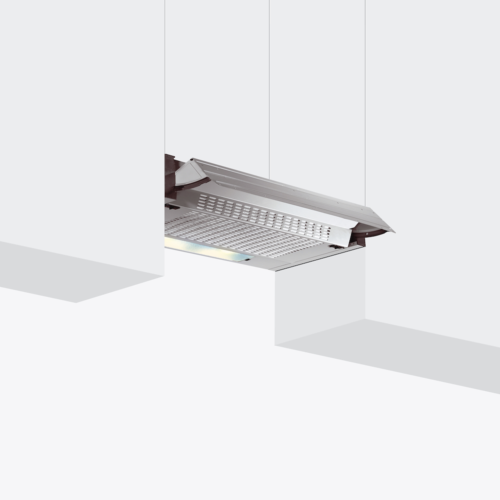 GLEM GAS GHE601SI - Glem Gas 60cm Unterbau Dunstabzug