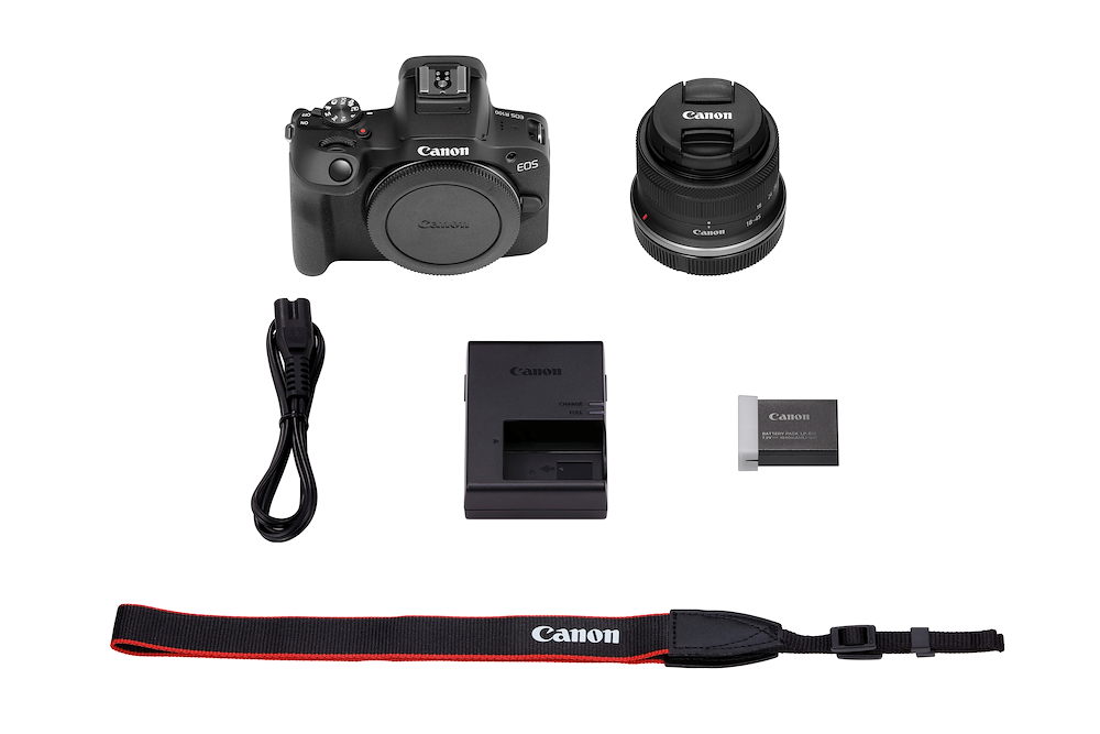 CANON EOSR100RFS1845 - Canon EOS R100 Digitalkamera mit RF-S 18-45mm Objektiv