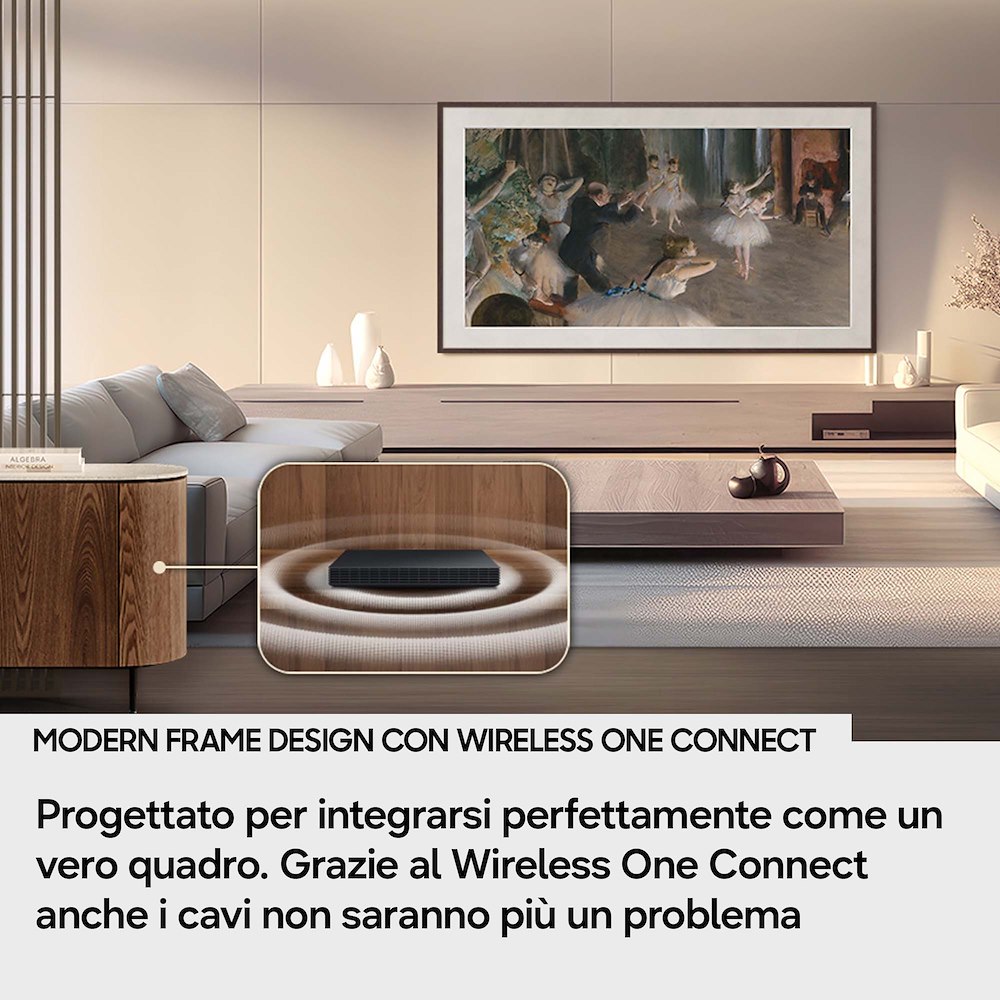 SAMSUNG QE75LS03HWUXZT - 75" LED UHD The Frame TV