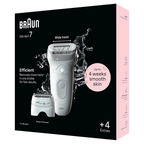 BRAUN SE7041 - Silk-épil 7 Wet & Dry Epilierer