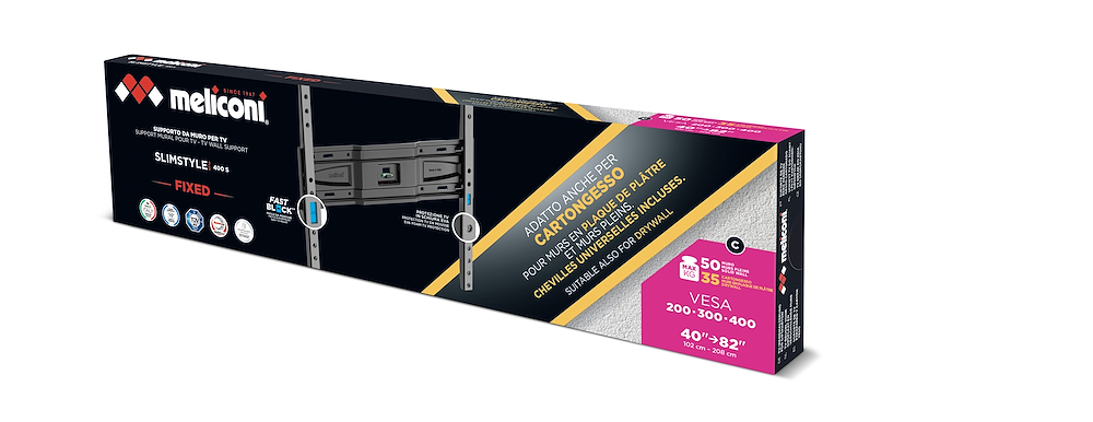 MELImitI 480957 - Supporto TV Slimstyle Plus 400S