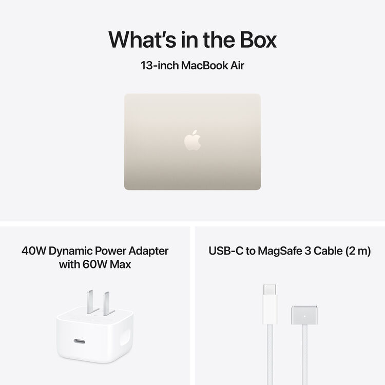 Apple Z1L31630ITCTO - MacBook Air 13,6" M5 Starlight