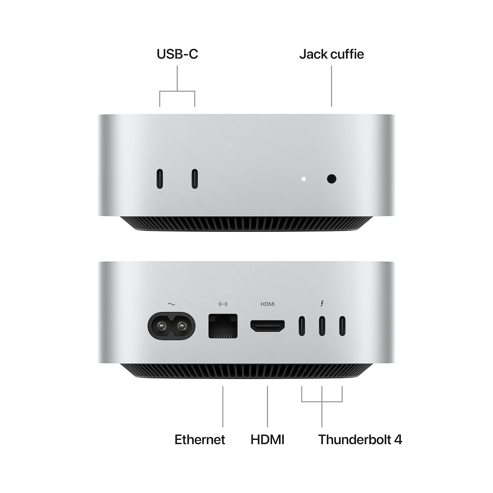 APPLE MU9D3TA - Apple Mac mini 2024 M4 16GB/256GB