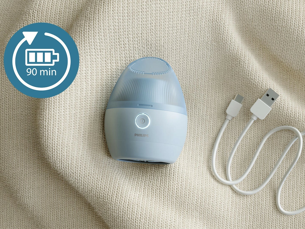 PHILIPS GCA2100 - Philips Fusselroller 6 Klingen USB-C