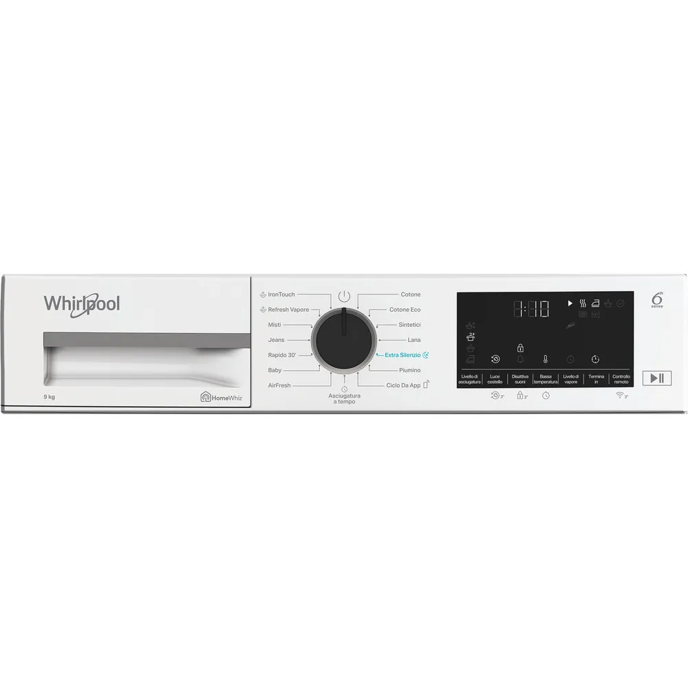 WHIRLPOOL CWDR49MWBSIT - Wärmepumpentrockner 9 kg Klasse C