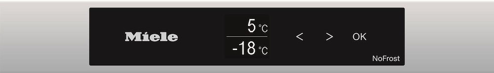 MIELE KFN4395DD - Kombinierter Kühlschrank mit Gefrierfach 371L