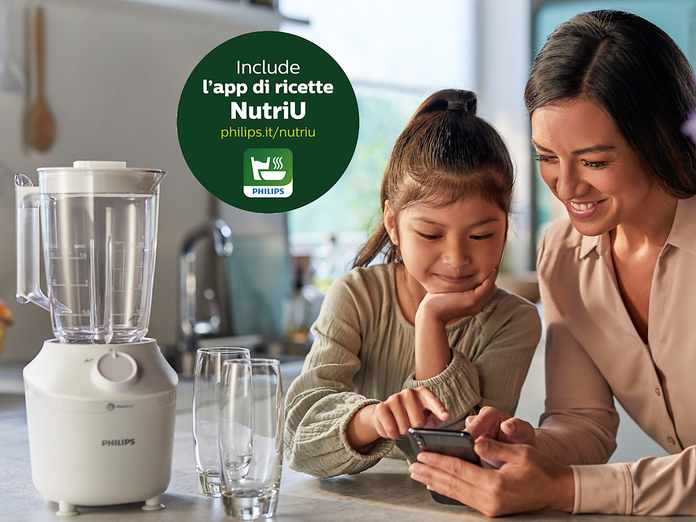 PHILIPS HR2041 - Philips Mixer 450W mit Eiszerkleinerer