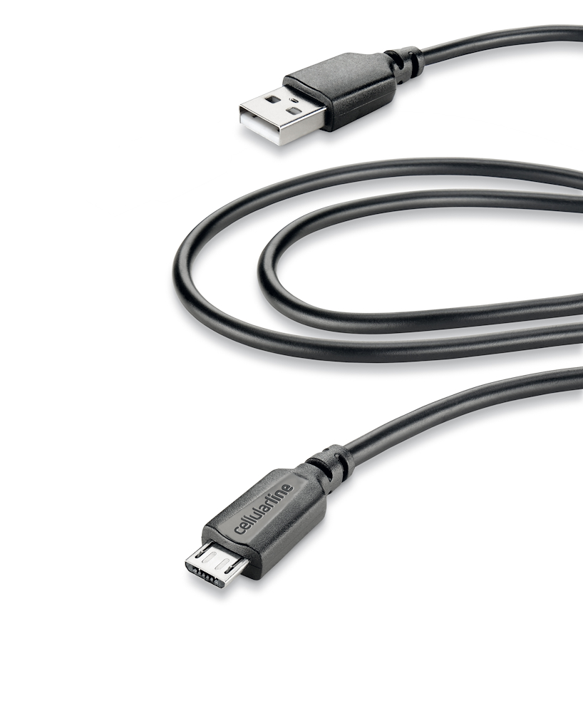 CELLULAR LINE USBDATACMICROUSB2M - Daten-/Ladekabel USB/MicroUSB 2m