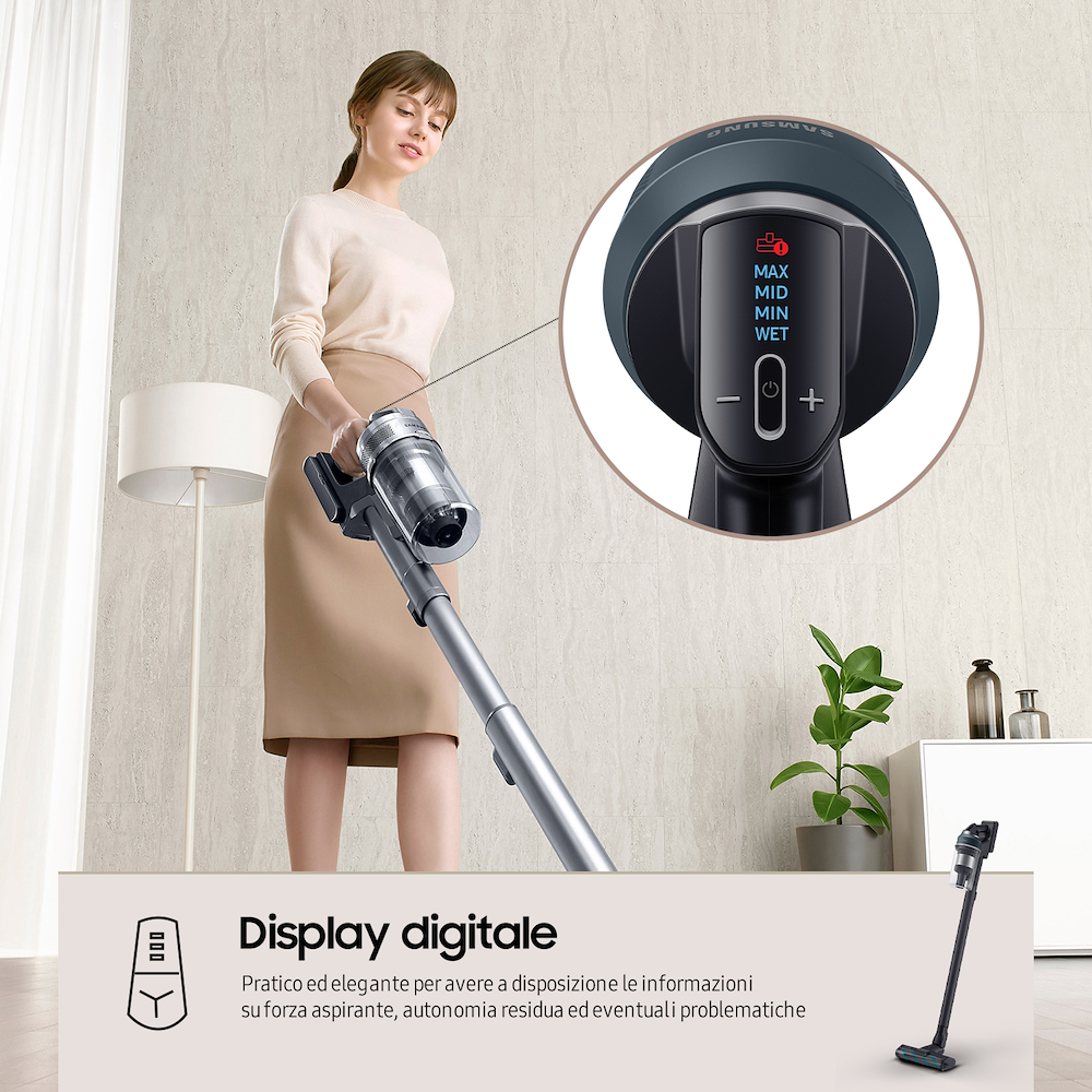 SAMSUNG VS20C852FTB - Samsung Jet 85 Premium Akku-Staubsauger Midnight Blue