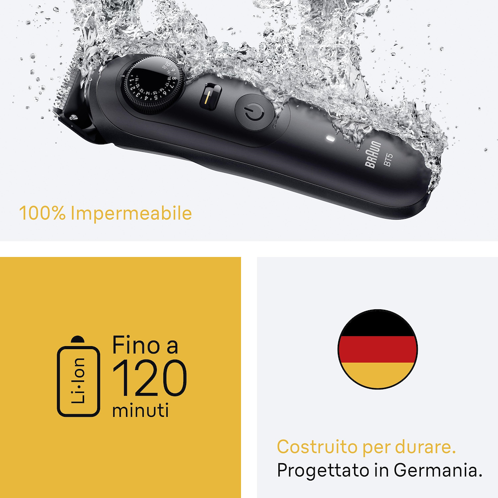 BRAUN BT5520 - Braun Barttrimmer Series 5 mit 40 Längen