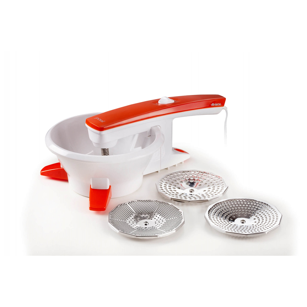 ARIETE 261 - Elektrischer Passiergerät mit Edelstahl-Schaufel