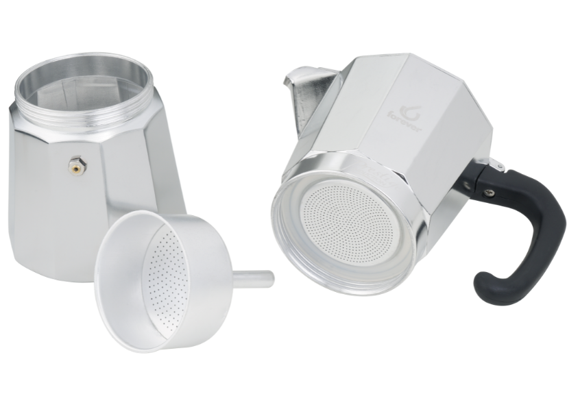 EVA 120404 - FOREVER MISS MOKA Prestige Alu-Induktion Espressokocher