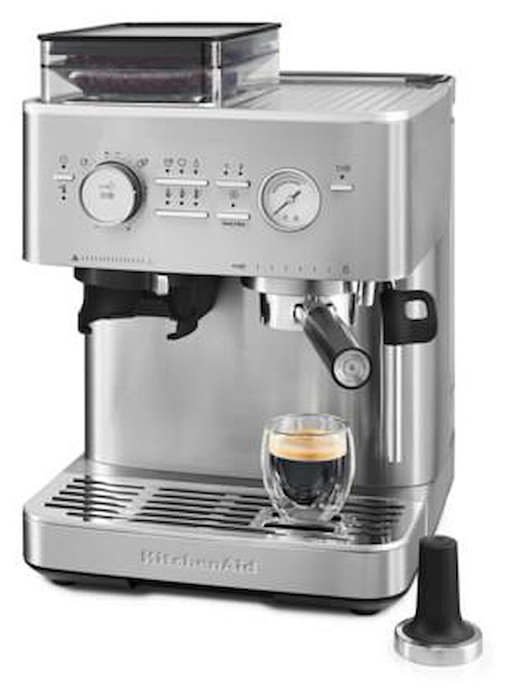 KITCHENAID 5KES6551ESX - Espressomaschine mit Kaffeemühle halbautomatisch