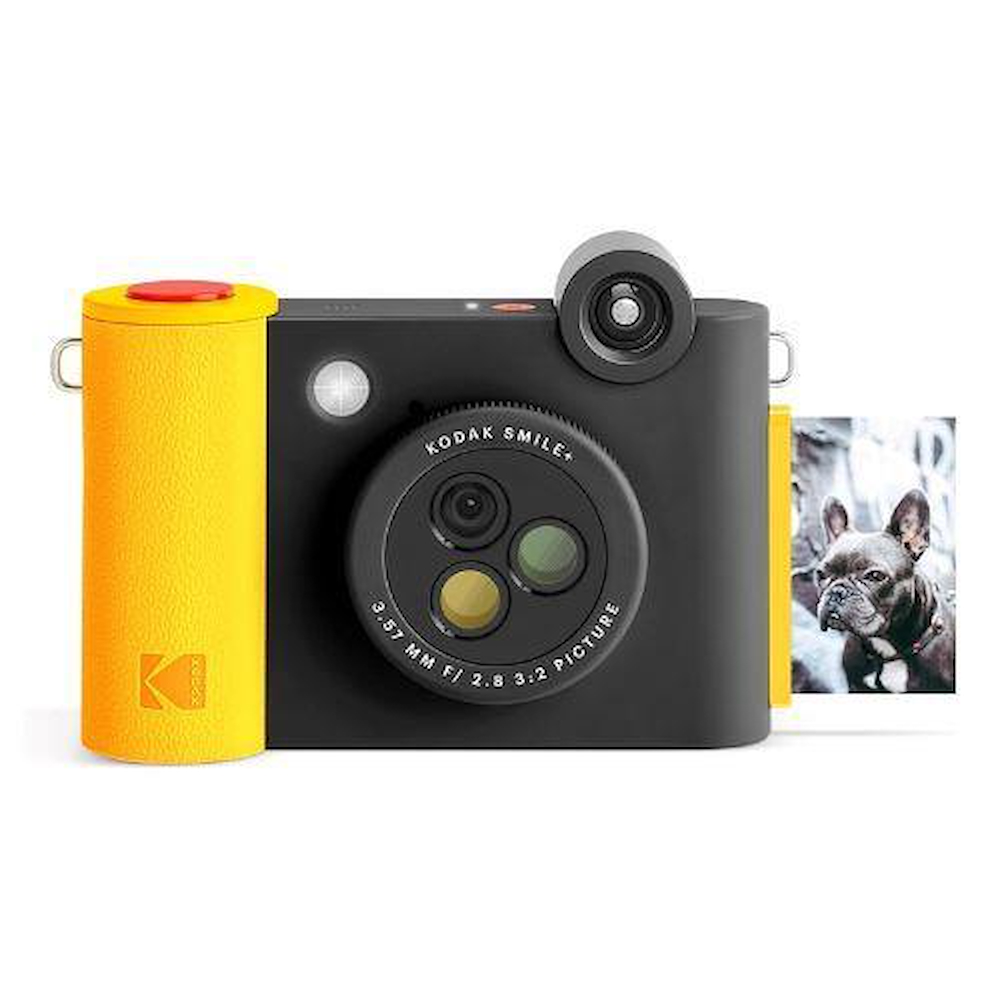 KODAK RODSMPCAMBK - Kodak Smile+ Digitale Sofortbildkamera