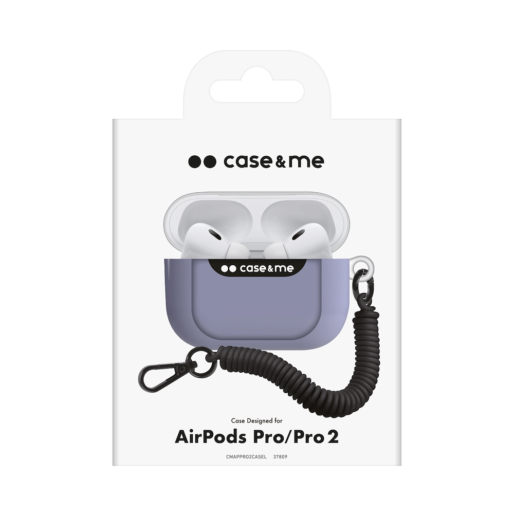 CASE&ME CMAPPRO2CASEL - Hülle für AirPods Pro2 Lavendel