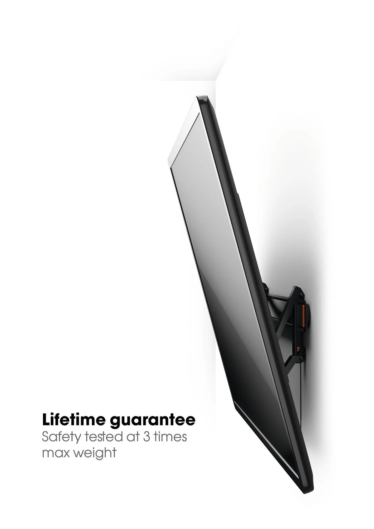 VOGEL'S WALL3215BLACK - WALL3215 Neigbare TV-Wandhalterung