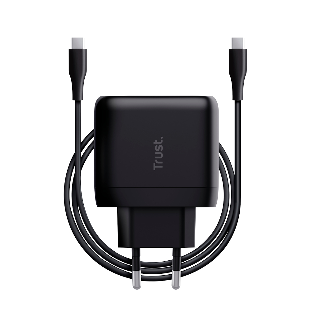 TRUST 24817 - USB-C Ladegerät 65W mit Kabel
