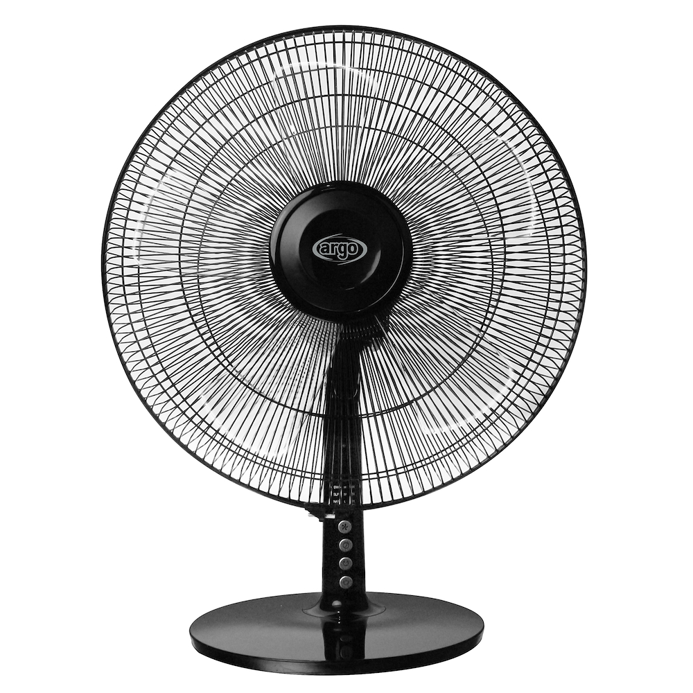 ARGO TABLOEVOBLACK - Tischventilator 55W schwarz