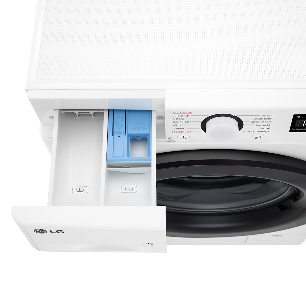 LG F4R3011NSWB - 11 kg Waschmaschine AI DD