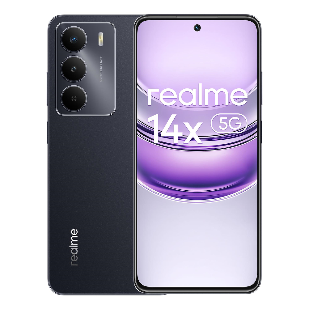 REALME R14X5G256GBCARBONBLACK - Smartphone 5G Schwarz Carbon 256GB