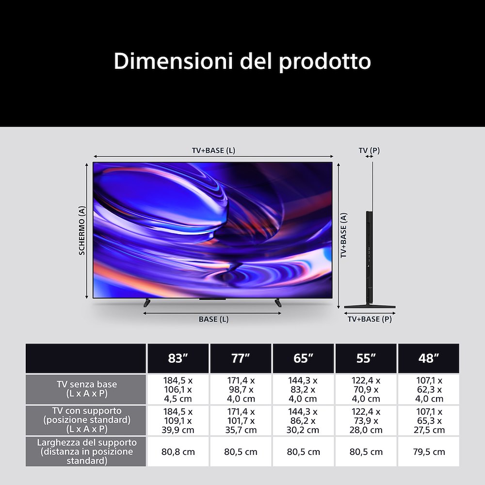 SONY K55A65PB - 55" OLED TV 4K