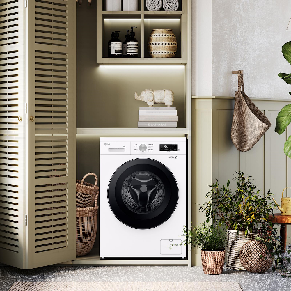 LG F4NX1008NWK - Smart Waschmaschine 8 kg A Klasse Wi-Fi