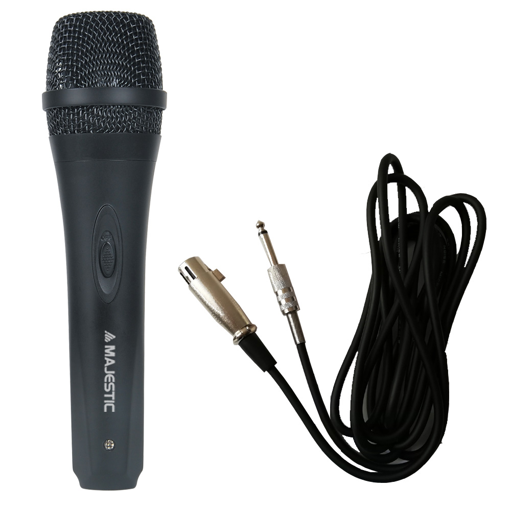 MAJESTIC MIC620BK - Majestic MIC-620 Universalmikrofon Schwarz