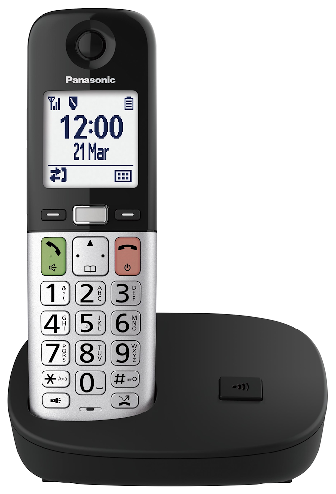PANASONIC KXTGU410EXB - Vereinfachtes digitales Schnurlostelefon