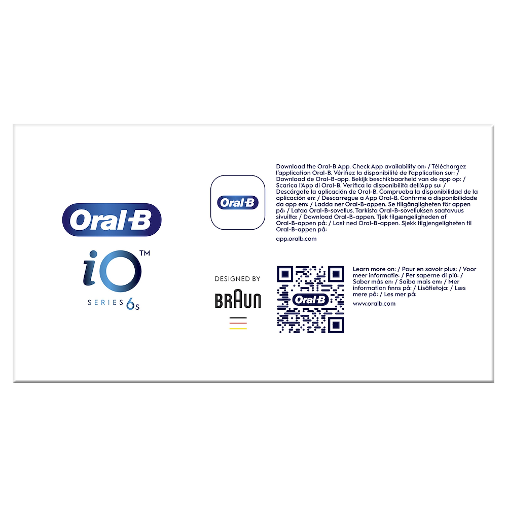 ORAL-B IO6SBLACK - Elektrische Zahnbürste Oral-B