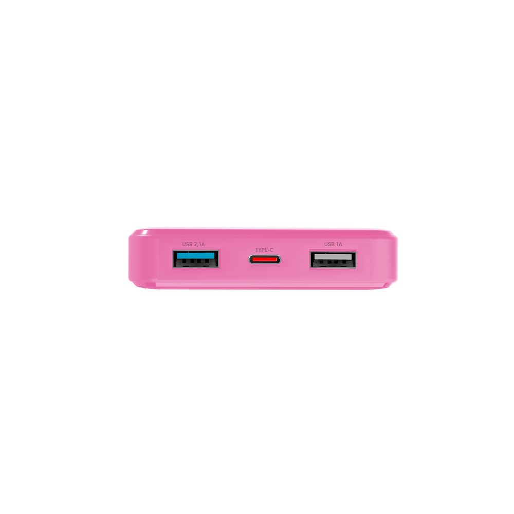 SBS TTBB10000FASTP - 10000mAh Powerbank Rosa