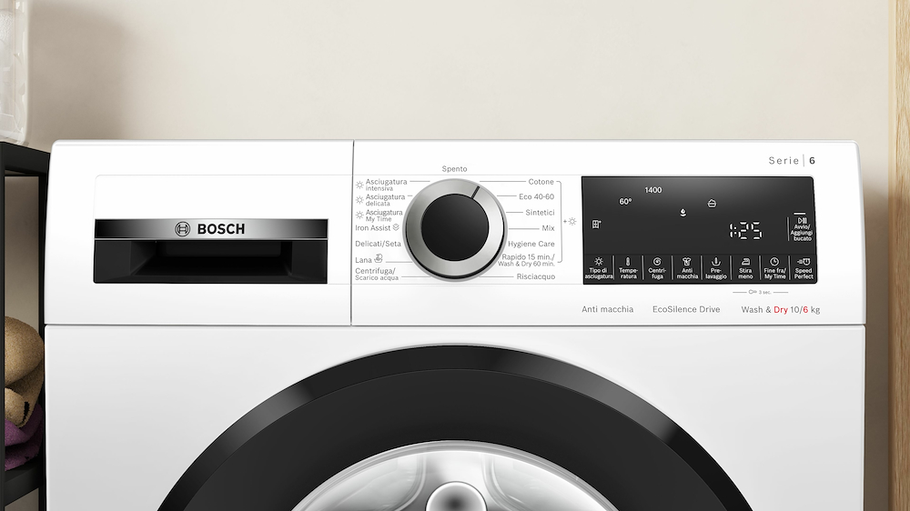 BOSCH WNG25400IT - Waschtrockner Serie 6 10.5/6 kg