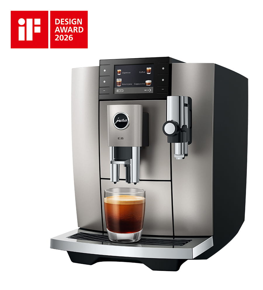 JURA E8MIDNIGHTSILVER - Kaffeevollautomat Midnight Silver