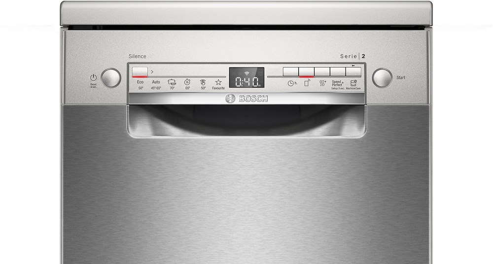 BOSCH SPS2HKI55E - Slim Geschirrspüler 45cm Edelstahl