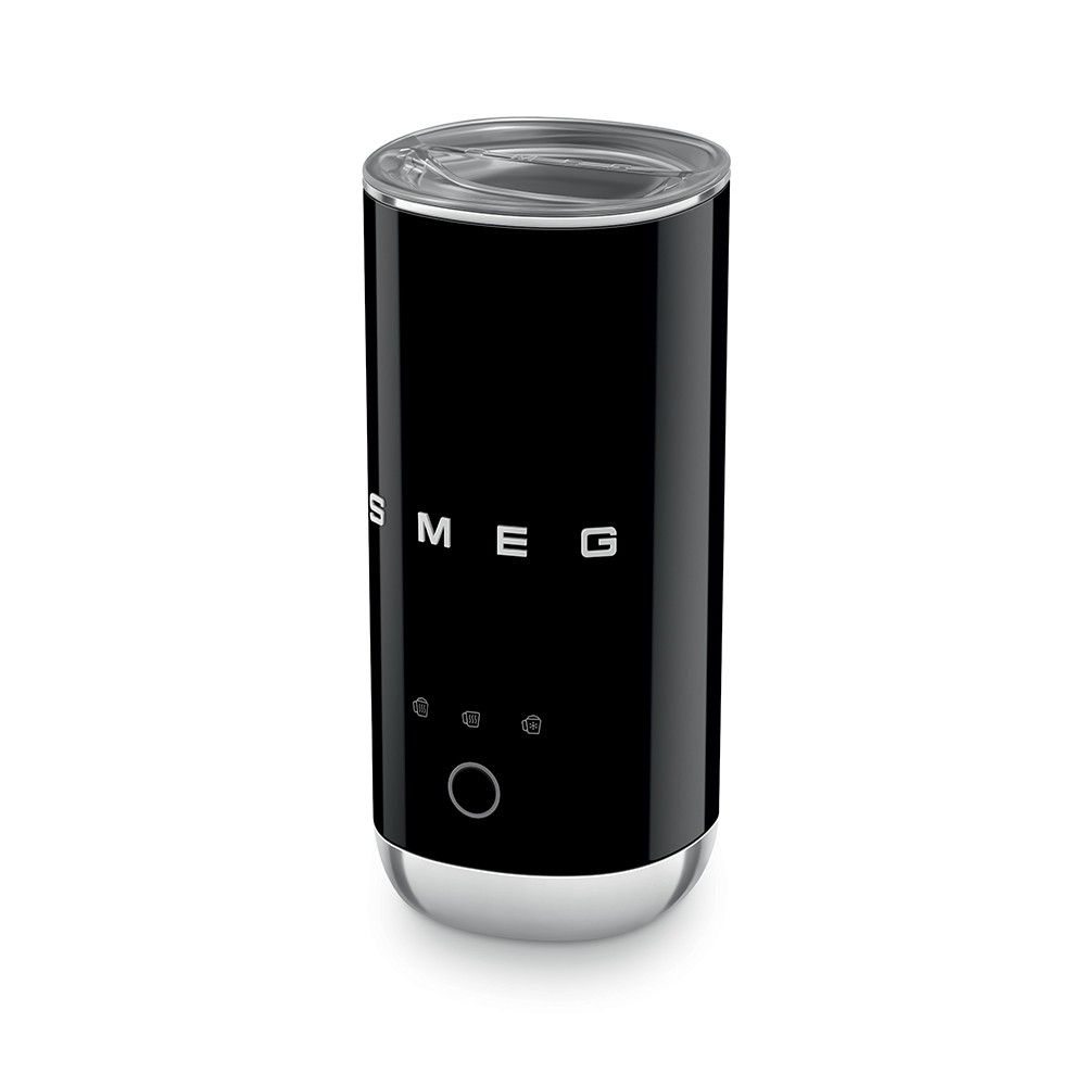 SMEG MFF02BLEU - Milchaufschäumer Schwarz 50's