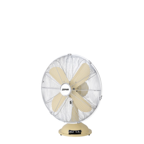 Lyvia PFV40C - Vintage Tischventilator Metall Creme