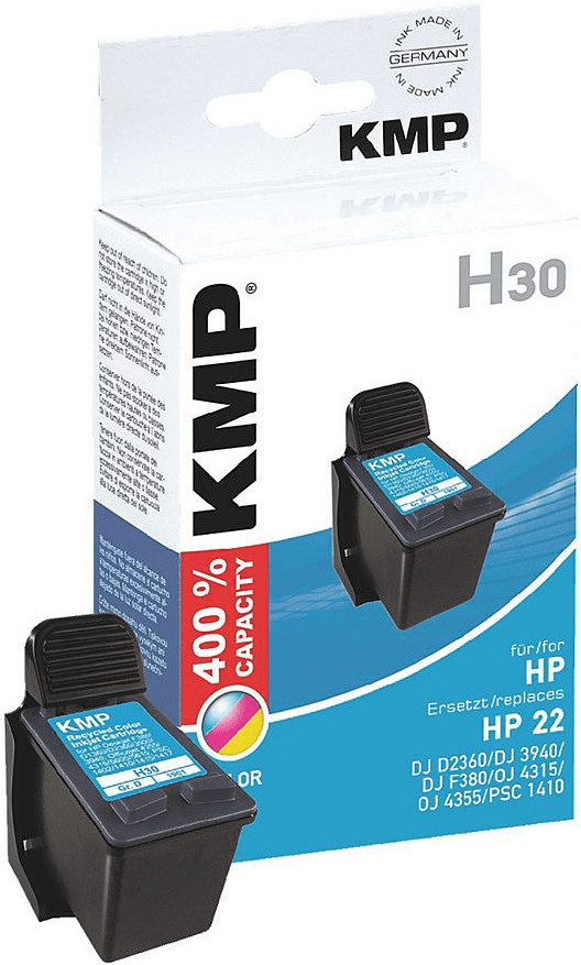 KMP HP30 - Tintenpatrone HP30 Schwarz