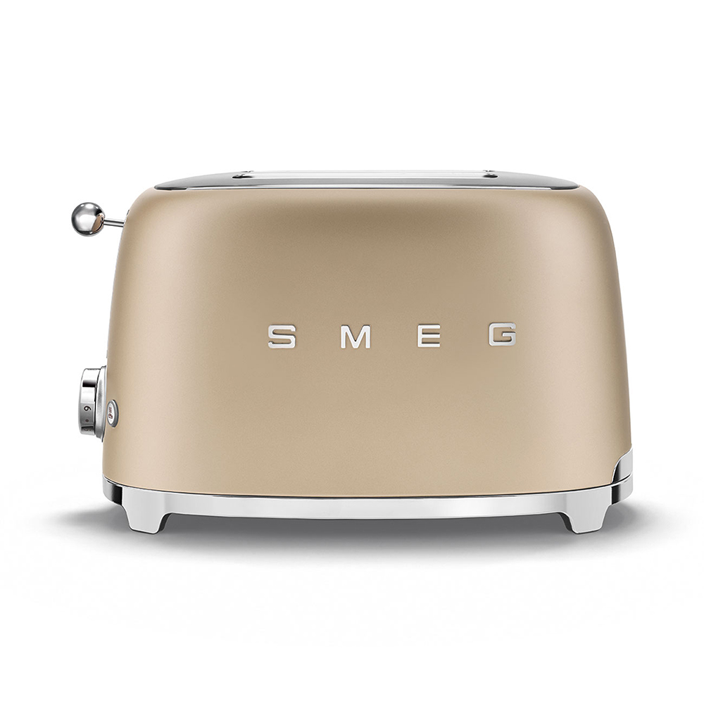 SMEG TSF01CHMEU - Toaster 50er Jahre Gold