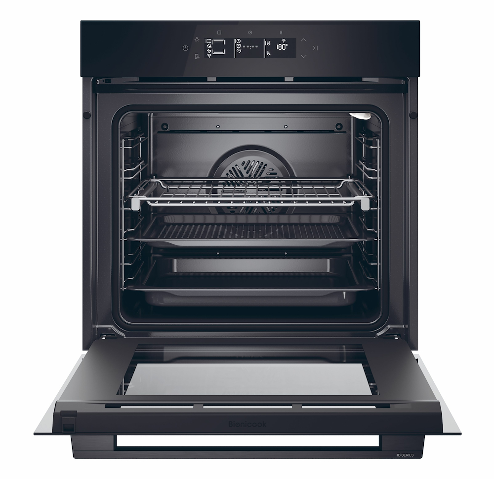 Haier H6ID25G3YTB1 - Einbau-Backofen 78 Liter, Schwarz