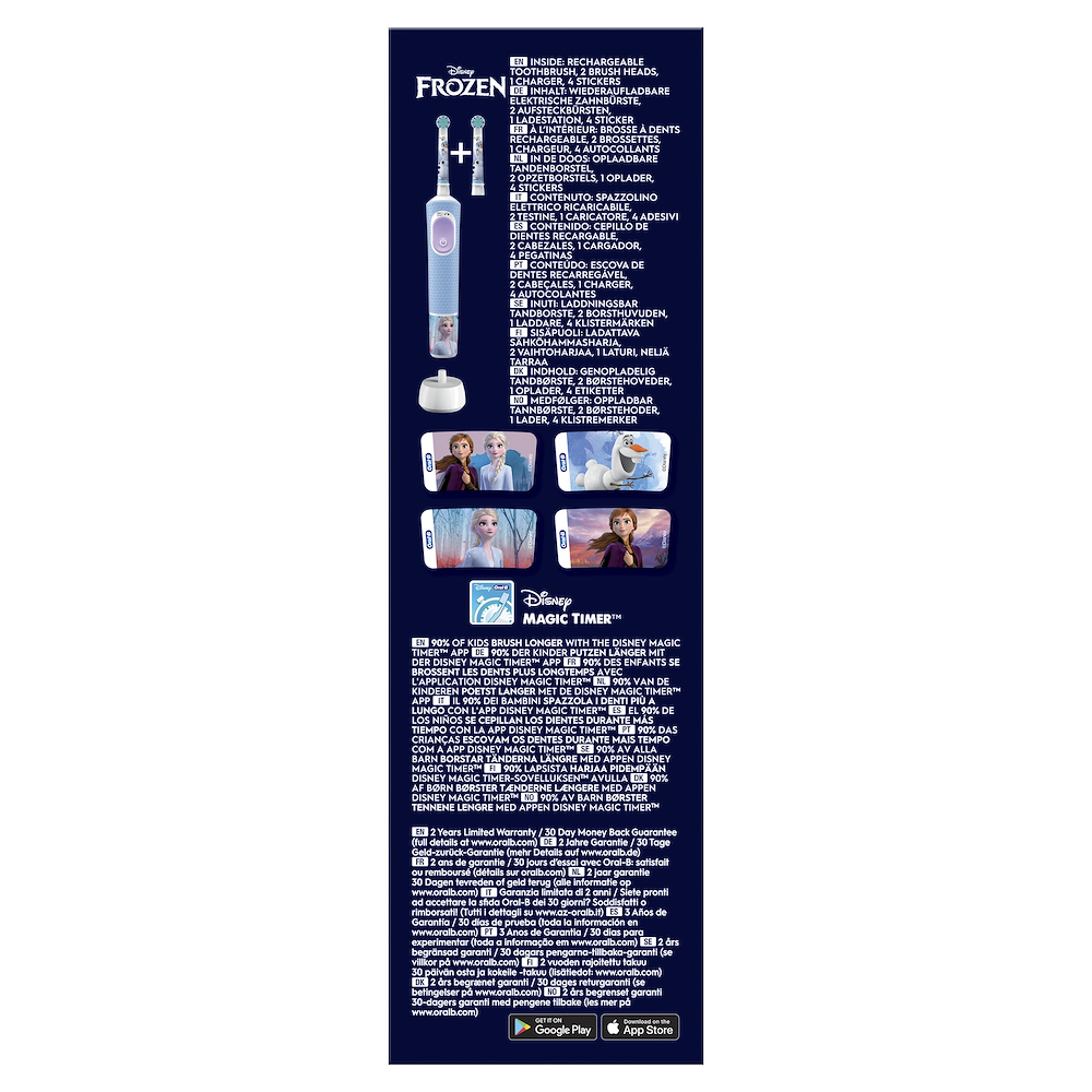 ORAL-B VITALITYPROFROZEN - Frozen Elektro-Zahnbürste für Kinder