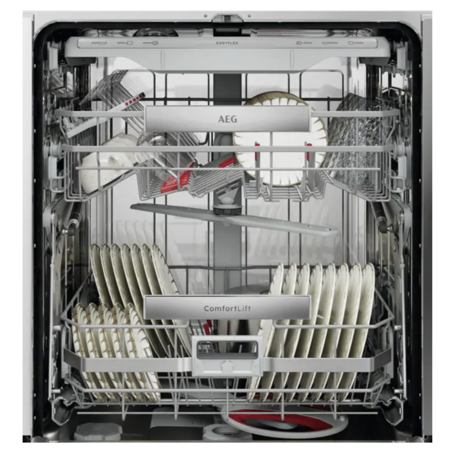 AEG-ELECTROLUX GI8200B4SF - Vollintegrierter Geschirrspüler ComfortLift