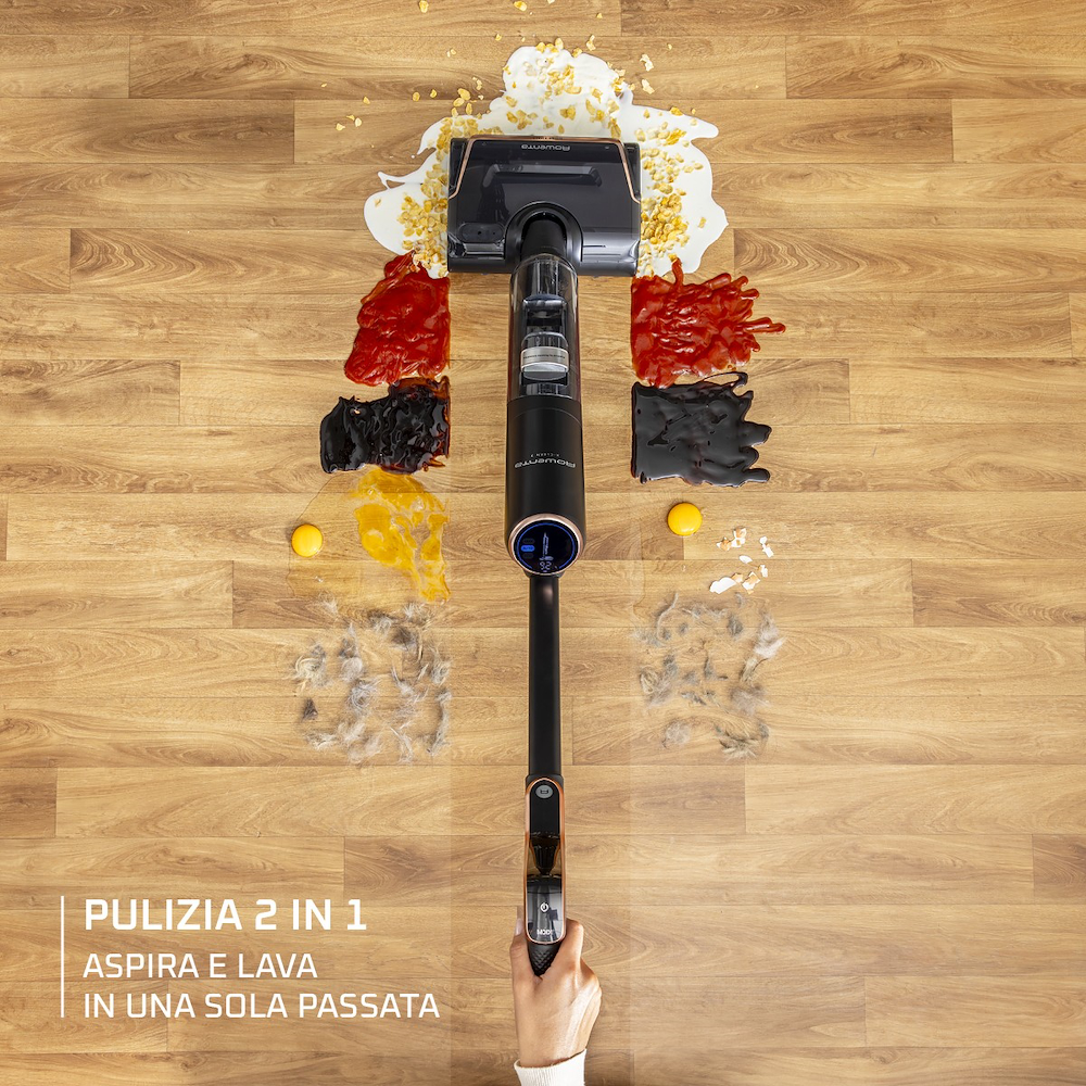 ROWENTA GZ5736 - Akkubetriebener Bodenreiniger X-Clean 7