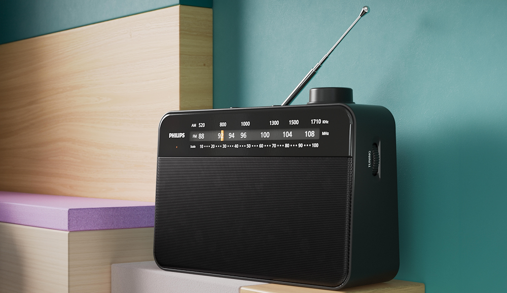 PHILIPS TAR2509 - Philips TAR2509 Tragbare FM/MW Radio