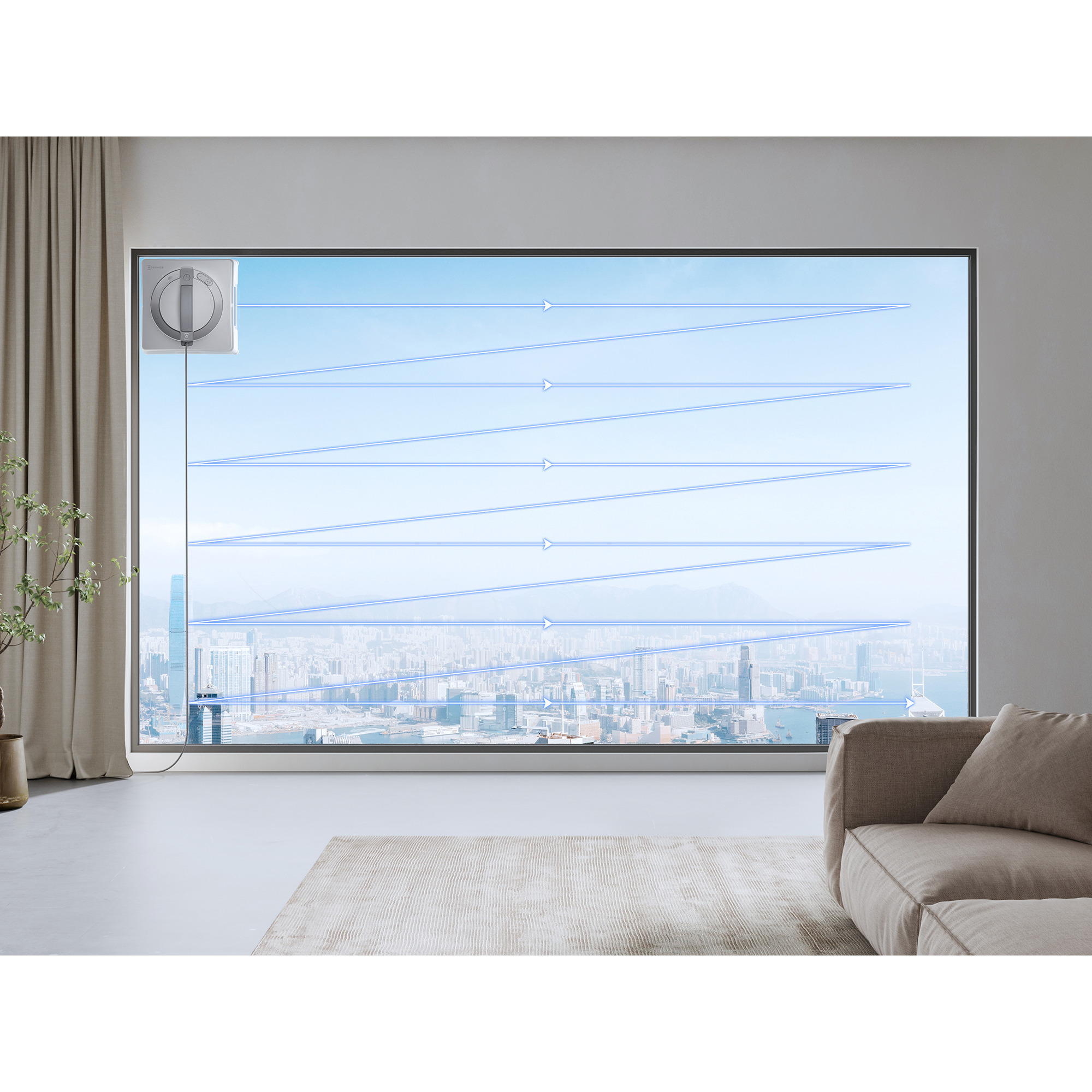 ECOVACS WG852-11EDR - Winbot W2 PRO Fensterputzroboter