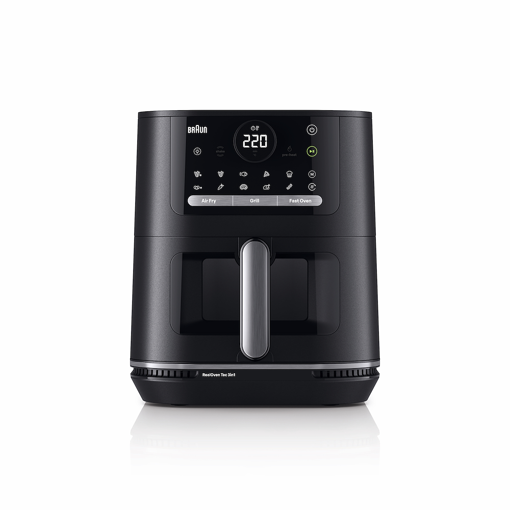 BRAUN HF5073 - Heißluftfritteuse 2000W mit Grill schwarz