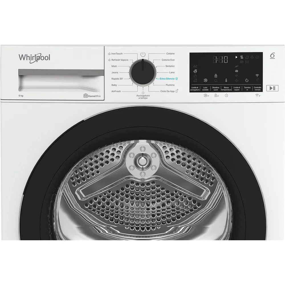 WHIRLPOOL CWDR49MWBSIT - Wärmepumpentrockner 9 kg Klasse C