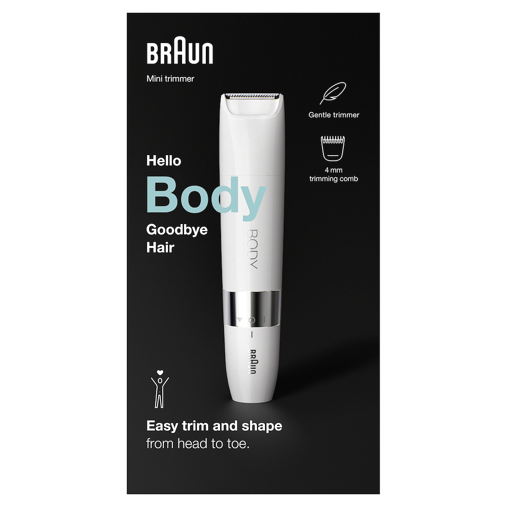BRAUN BS1000 - Braun Body Mini Trimmer BS1000