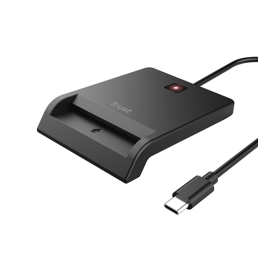 TRUST 26253 - USB-C Smartkartenleser