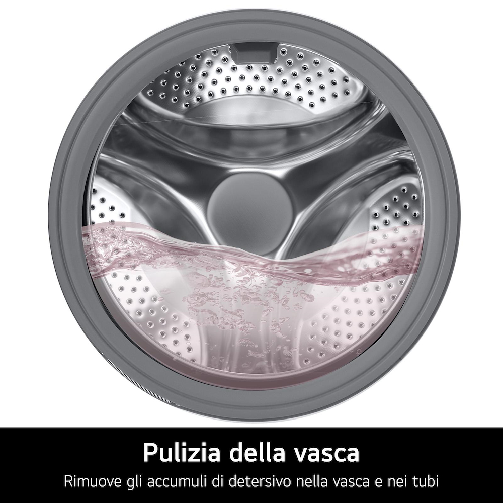 LG F4NA10S8NWK - Slim Waschmaschine 7kg Klasse A